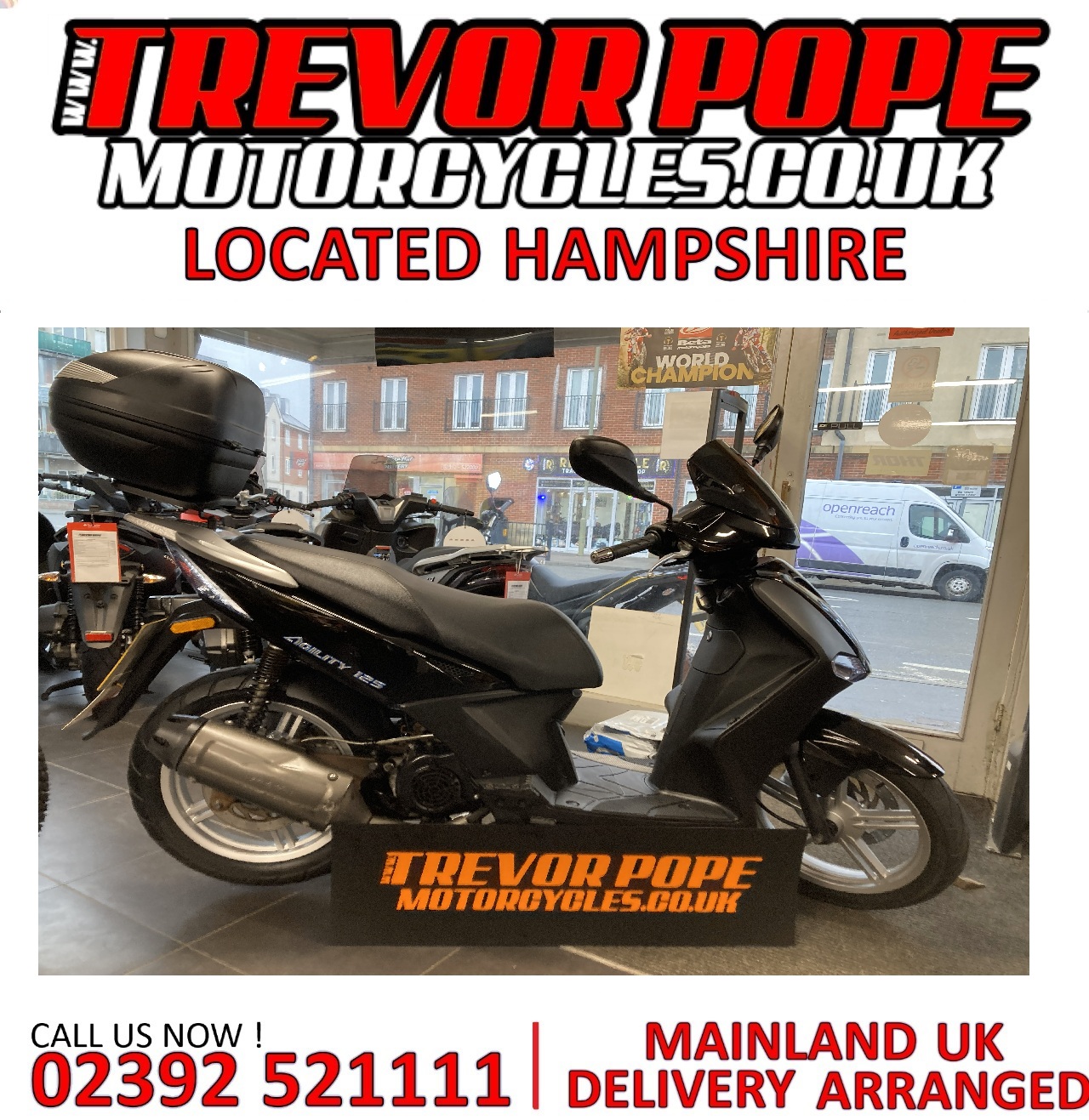 (image for) KYMCO AGILITY 125 2020 * SOLD *