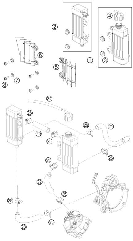 (image for) Radiator Hose R/s 50 09