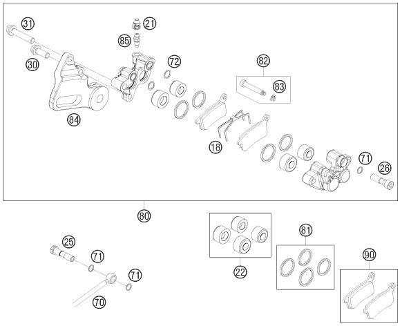 Caliper Piston Set #22