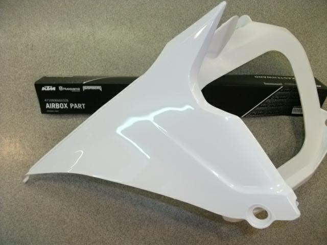 Air Box Part White Sx85 2014 Air Box Part White Sx85 2014