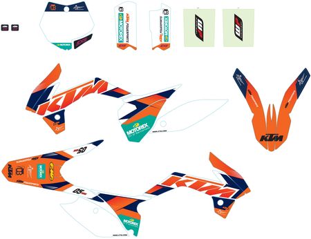 Ktm Factory Graphic Kit 85sx
