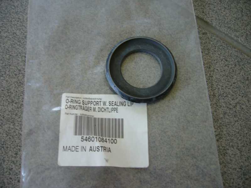 O-ring Support W. Sealing Lip
