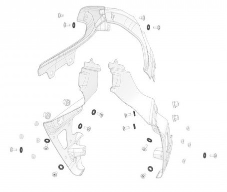 Black Spacer For Carbon Fiber