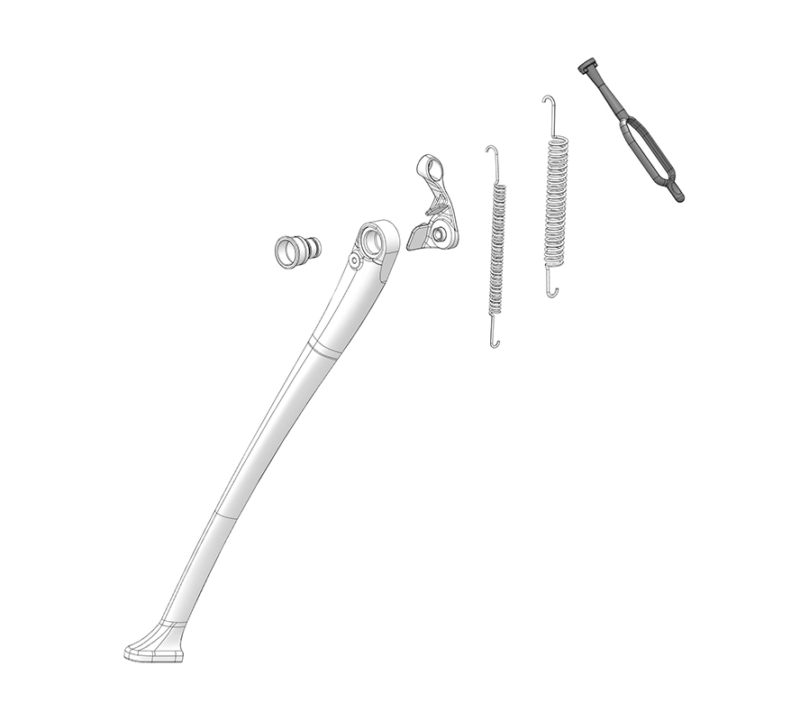 Side Stand Rubber Strap