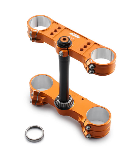 Triple Clamp 19/22 Orange