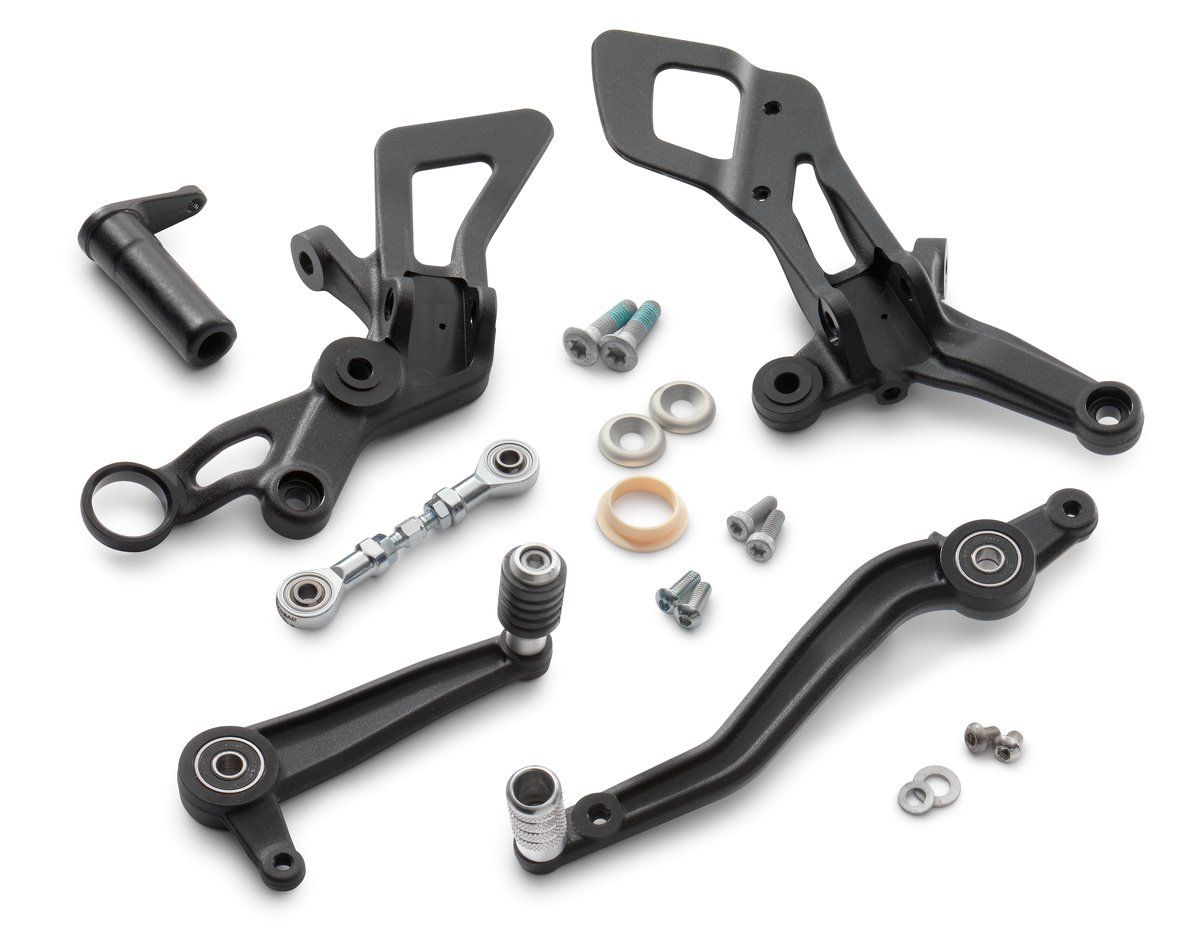 (image for) Footrests Cpl. Black