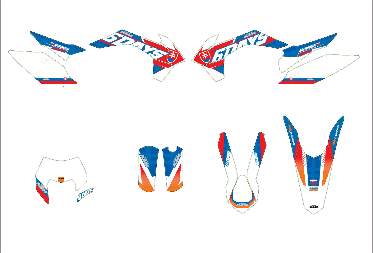 (image for) Grafic Kit Six-days Slovakia