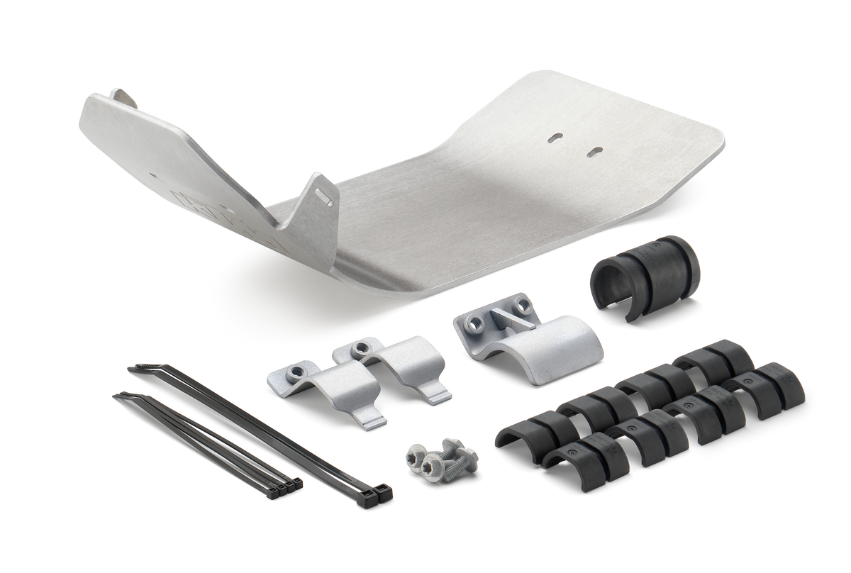 Ktm Skidplate Alu Cpl.