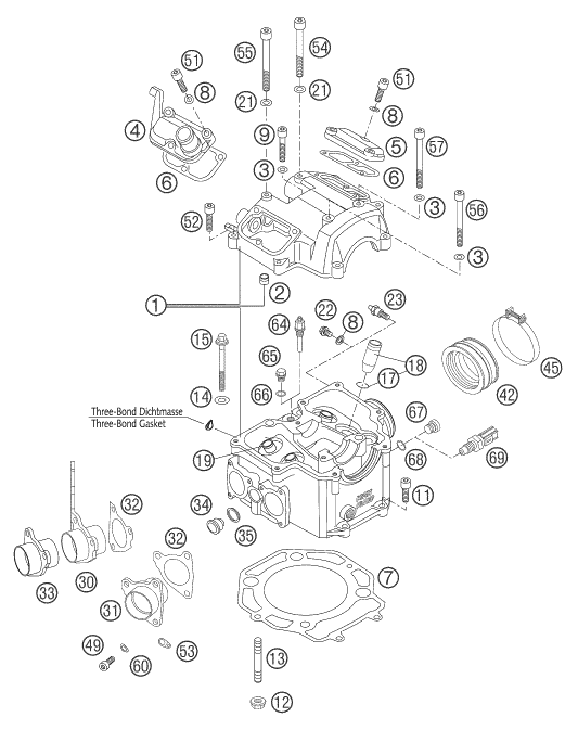 ktm lc4 parts