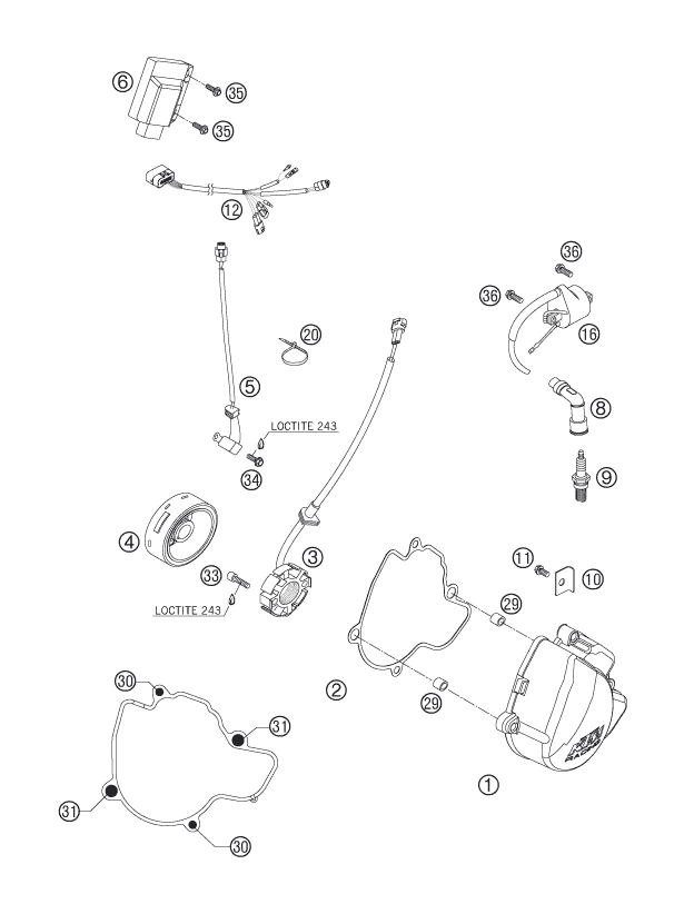 (image for) IGNITION SYSTEM 4K3A