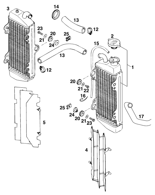 COOLING SYSTEM 125 97