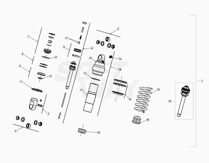 SWING ARM REAR SUSPENSION