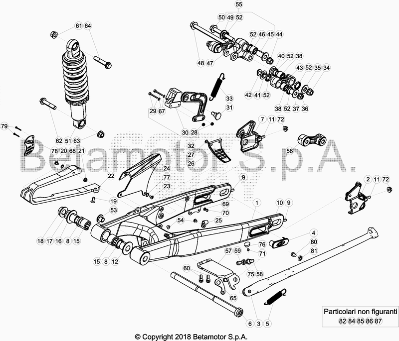 SWING ARM REAR SUSPENSION