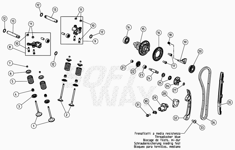 CYLINDER CYLINDER HEAD VALVETRAIN