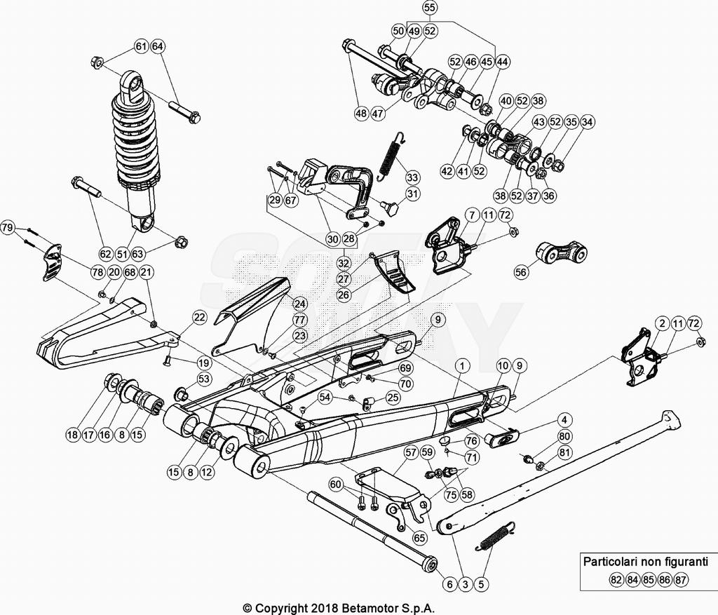 SWING ARM REAR SUSPENSION