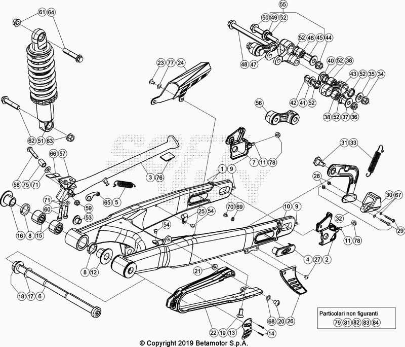 SWING ARM REAR SUSPENSION