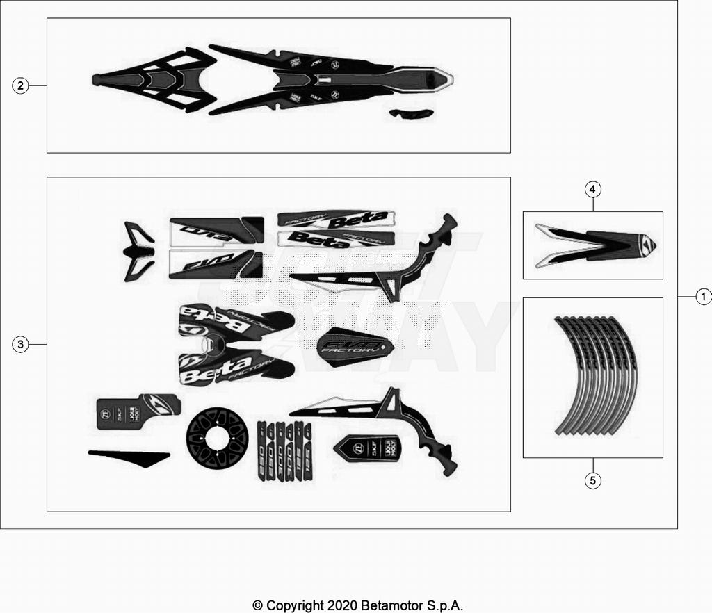 PLASTIC ACCESSORIES SEAT TANK