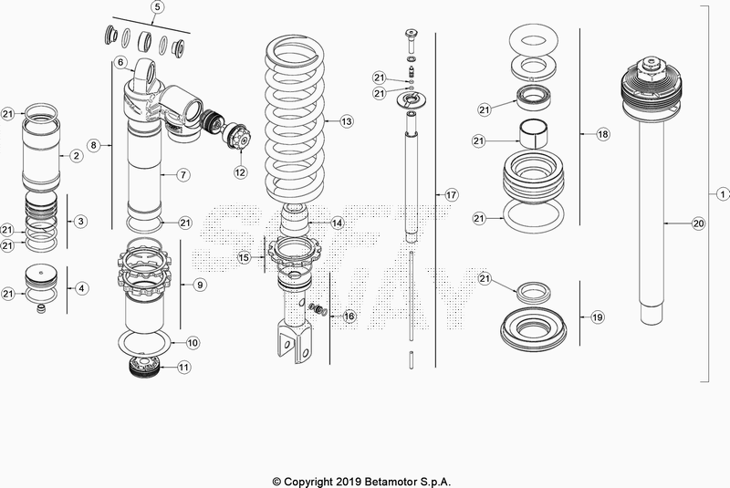 SWING ARM REAR SUSPENSION