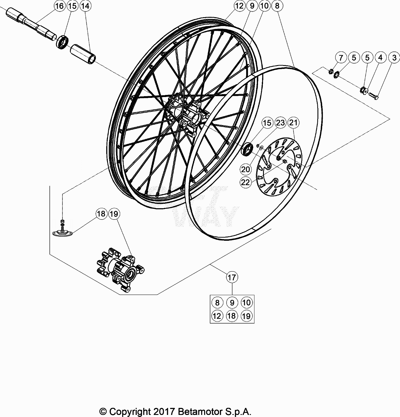 FRONT WHEEL