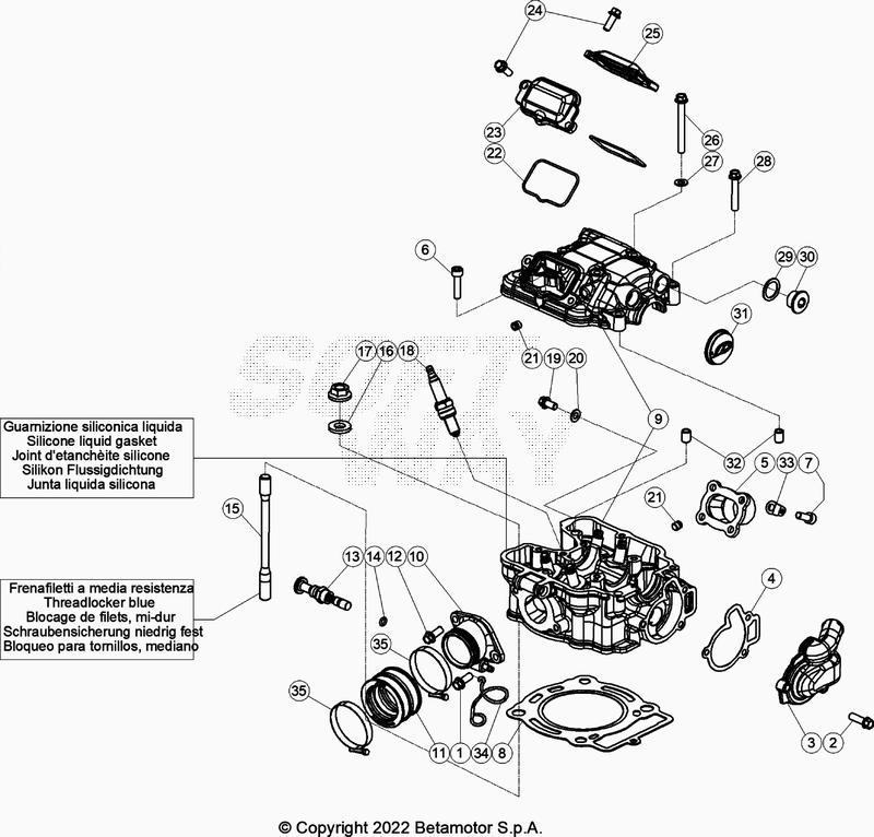 CYLINDER CYLINDER HEAD VALVETRAIN
