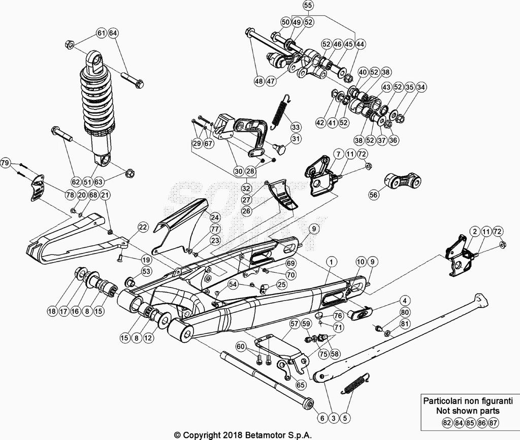 SWING ARM REAR SUSPENSION