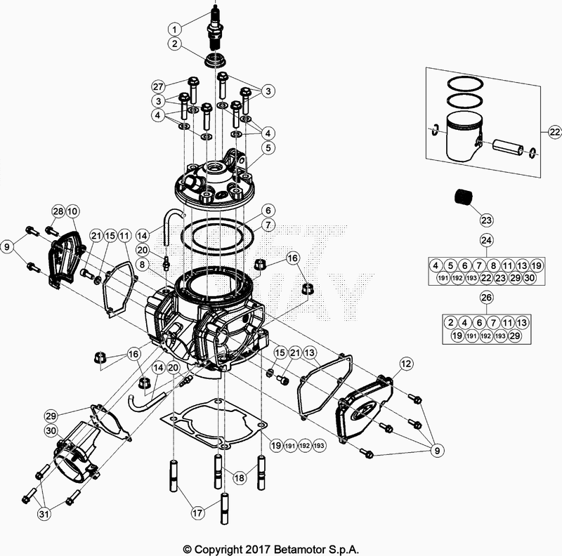 CYLINDER CYLINDER HEAD VALVETRAIN