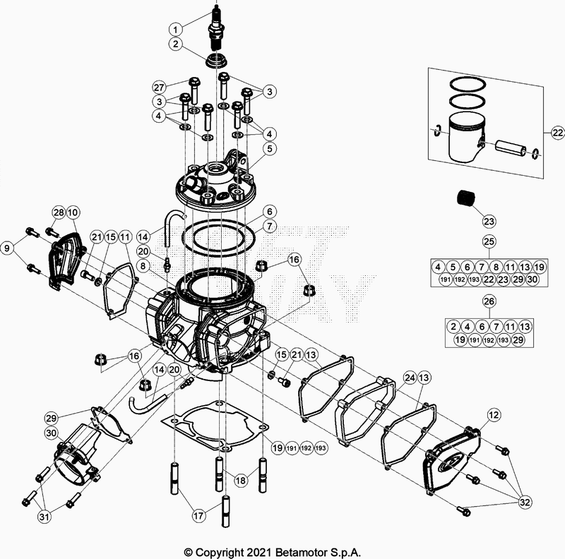 CYLINDER CYLINDER HEAD VALVETRAIN