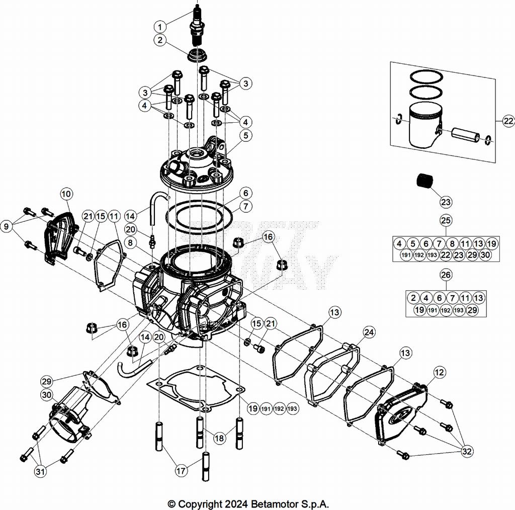 CYLINDER CYLINDER HEAD VALVETRAIN