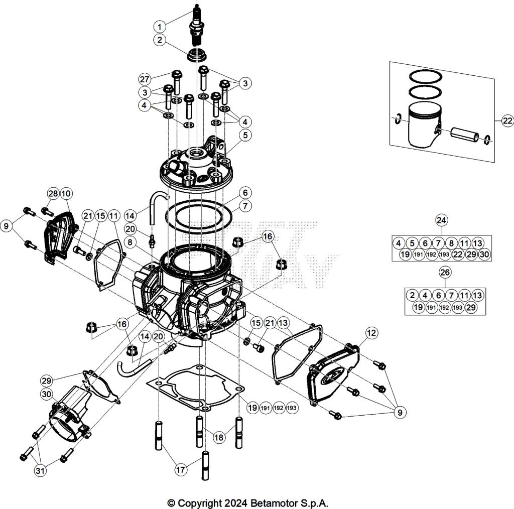 CYLINDER CYLINDER HEAD VALVETRAIN
