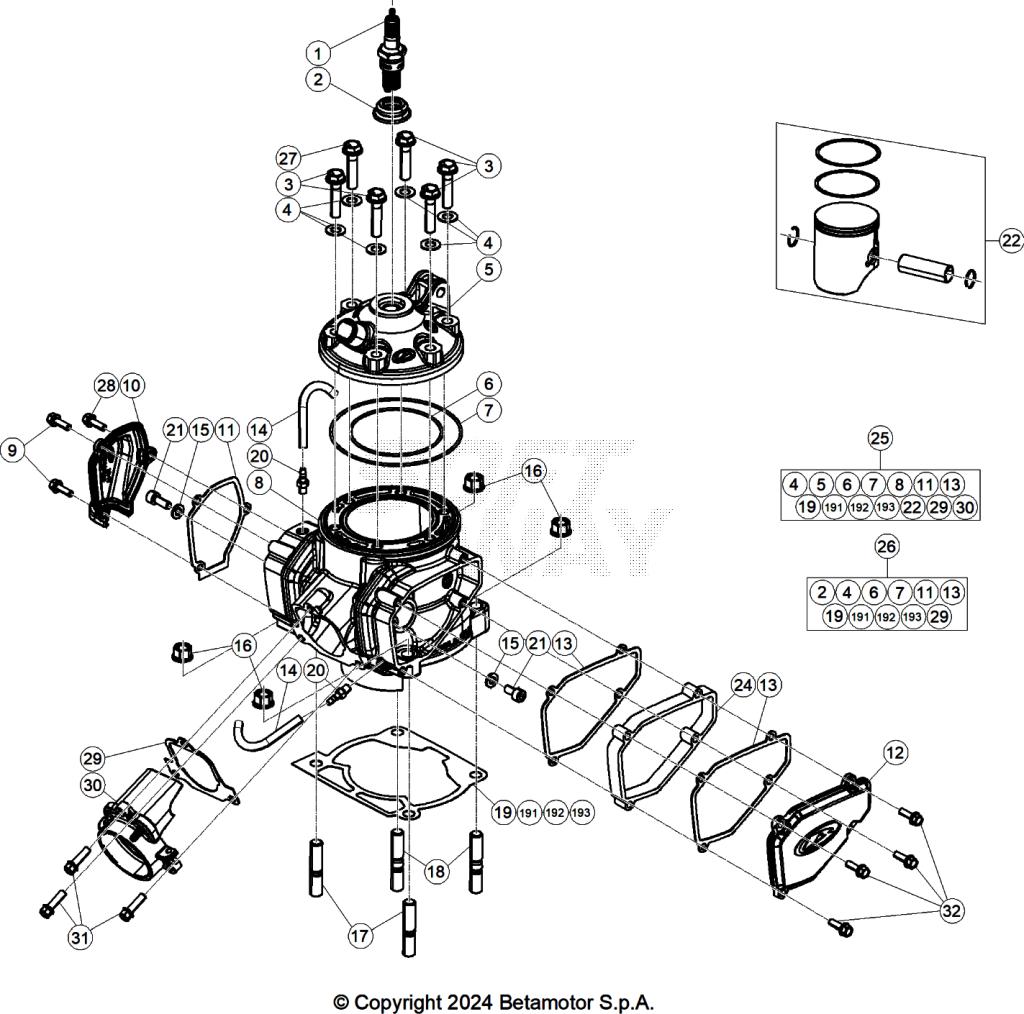 CYLINDER CYLINDER HEAD VALVETRAIN