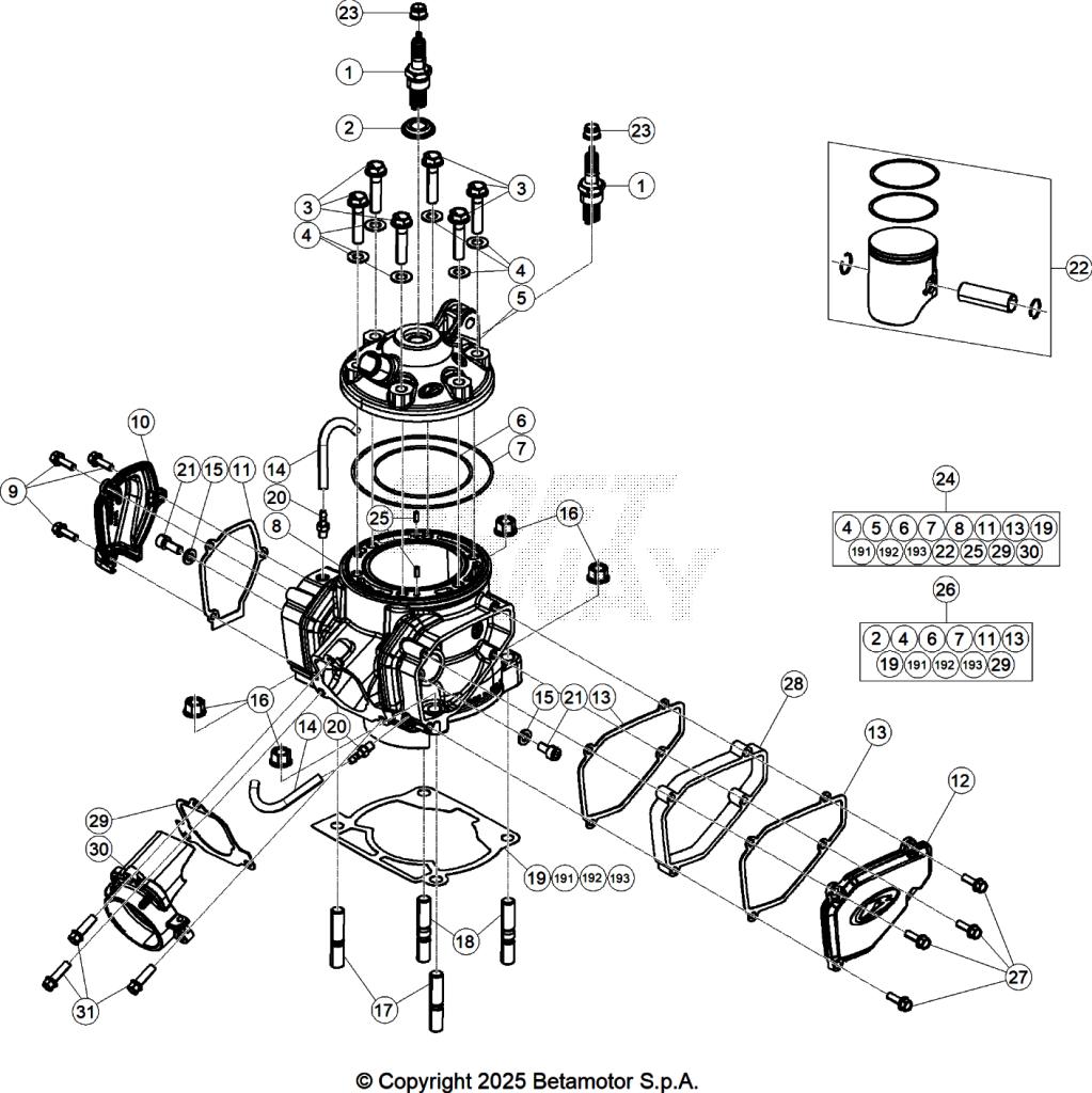 CYLINDER CYLINDER HEAD VALVETRAIN