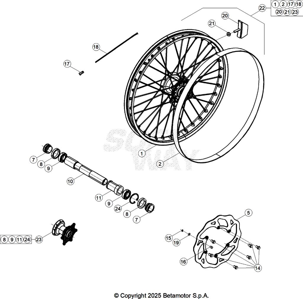 FRONT WHEEL