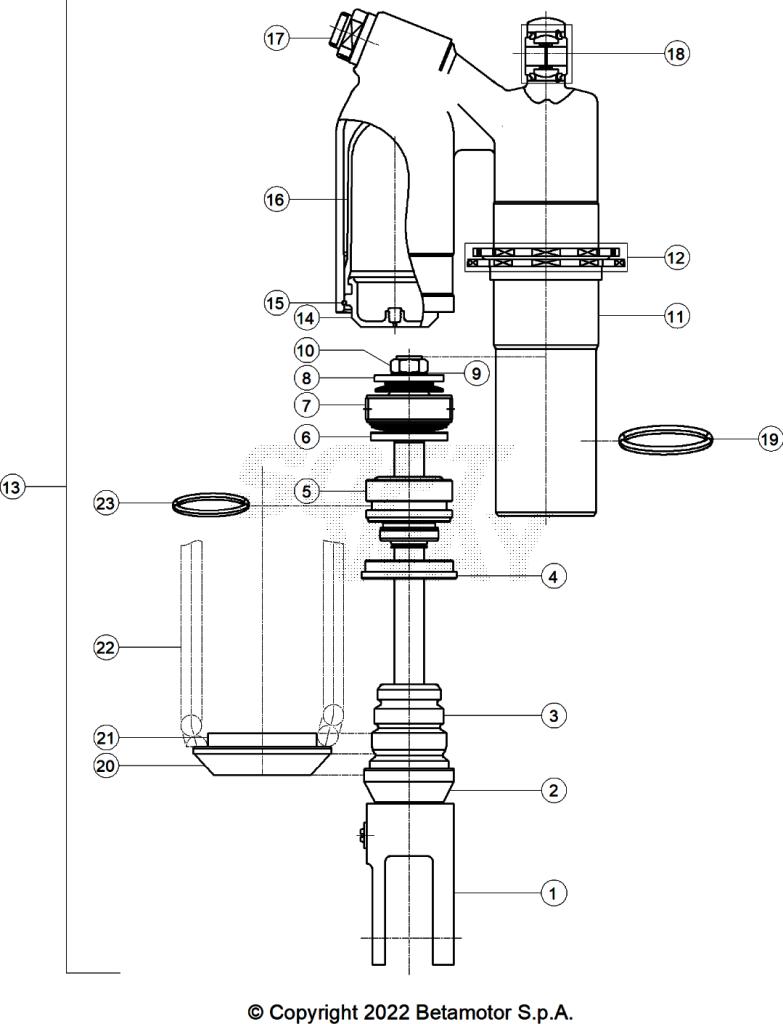 SWING ARM REAR SUSPENSION