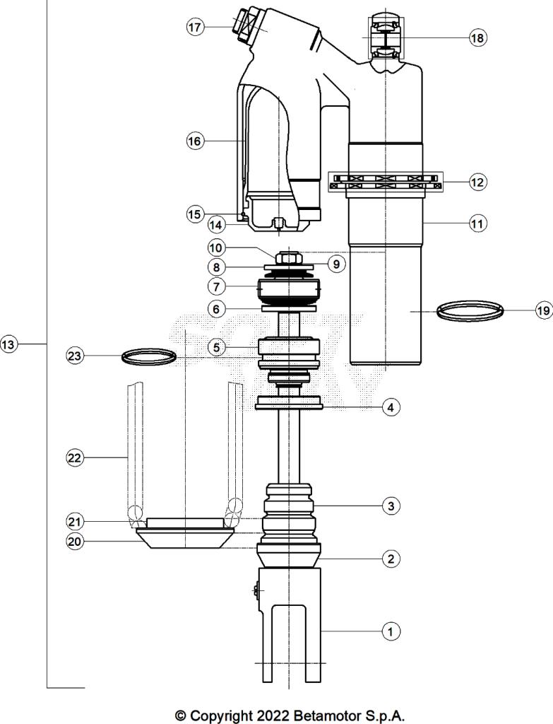SWING ARM REAR SUSPENSION