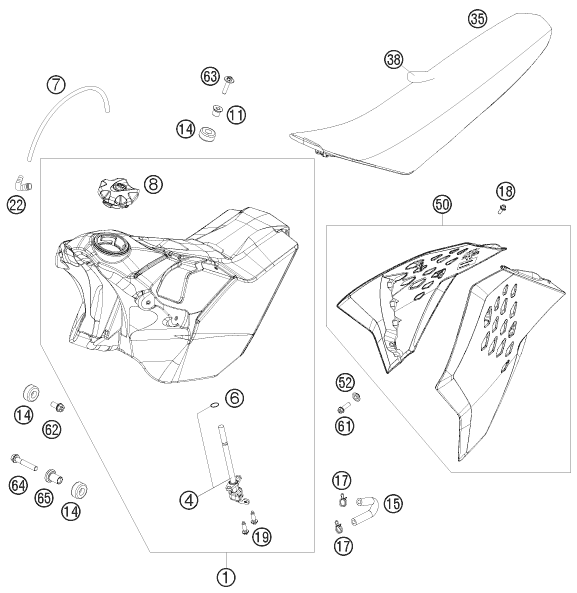 (image for) TANK SEAT