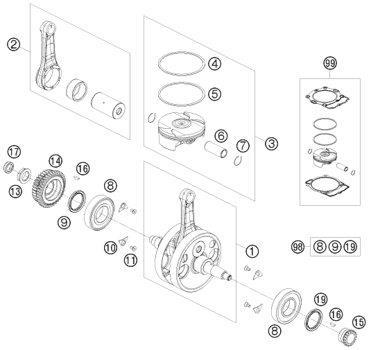 (image for) CRANKSHAFT PISTON
