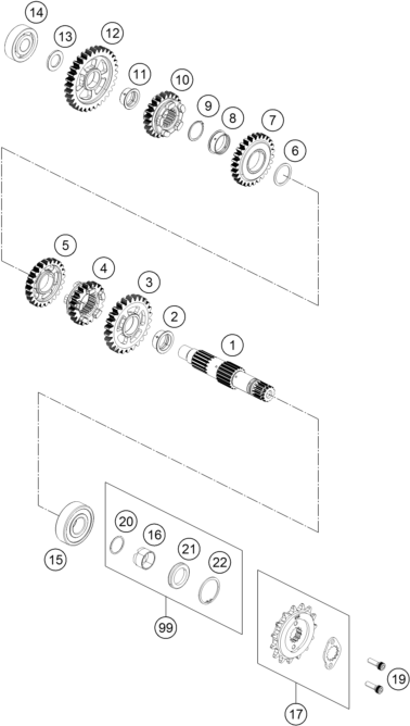 (image for) TRANSMISSION II - COUNTERSHAFT
