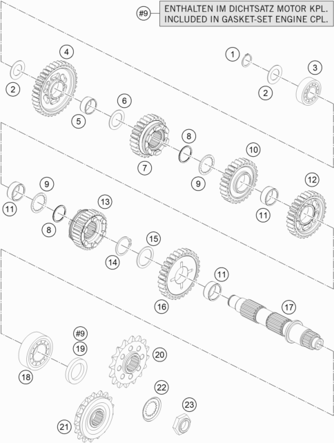 (image for) TRANSMISSION II - COUNTERSHAFT