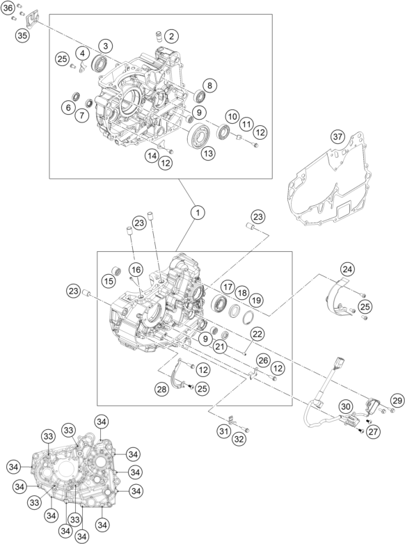 (image for) ENGINE CASE