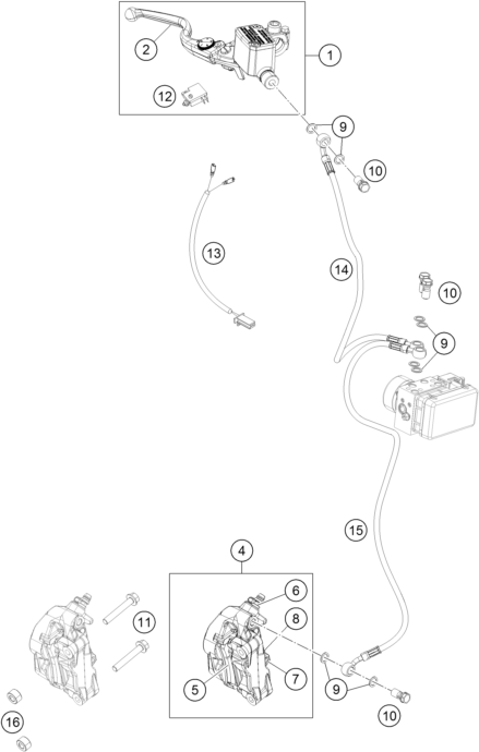 FRONT BRAKE CALIPER FRONT BRAKE CALIPER
