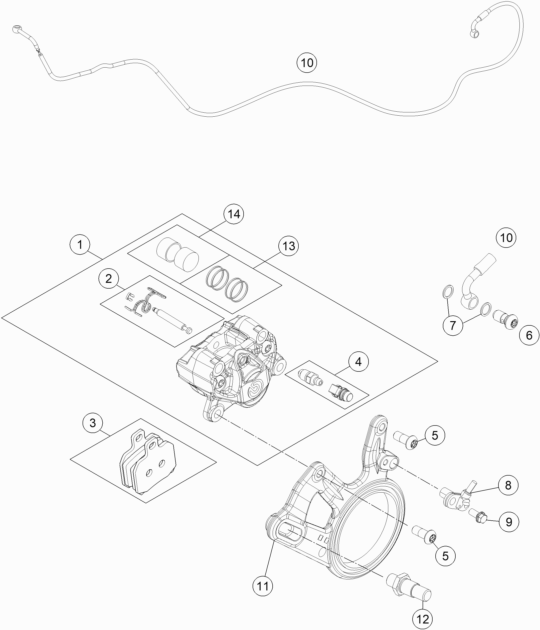 (image for) REAR BRAKE CALIPER