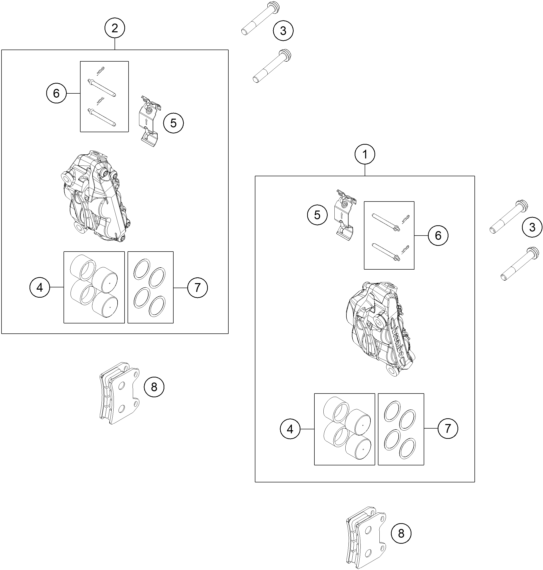 (image for) FRONT BRAKE CALIPER