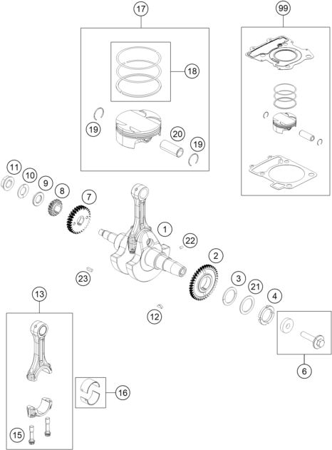 (image for) CRANKSHAFT PISTON