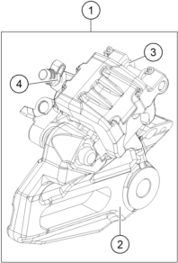 (image for) REAR BRAKE CALIPER