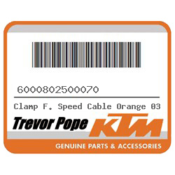 Clamp F. Speed Cable Orange 03