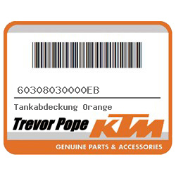 Tankabdeckung Orange