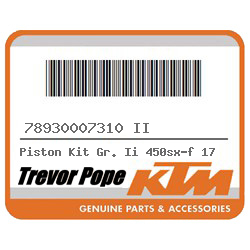 Piston Kit Gr. Ii 450sx-f 17