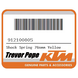 Shock Spring 76nmm Yellow